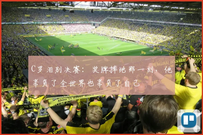 得胜28电脑版入口 - C罗泪别决赛:奖牌摔地那一刻,他辜负了全世界也辜负了自己
